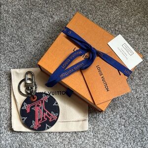 Louis Vuitton Illustre Bag Charm and Key Holder